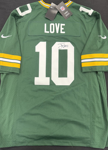 Jordan Love Signed Autographed Authentic Nike Packers Jersey Beckett Witness