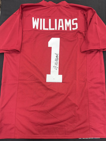 Jameson Williams Signed Autographed Custom Alabama Jersey JSA
