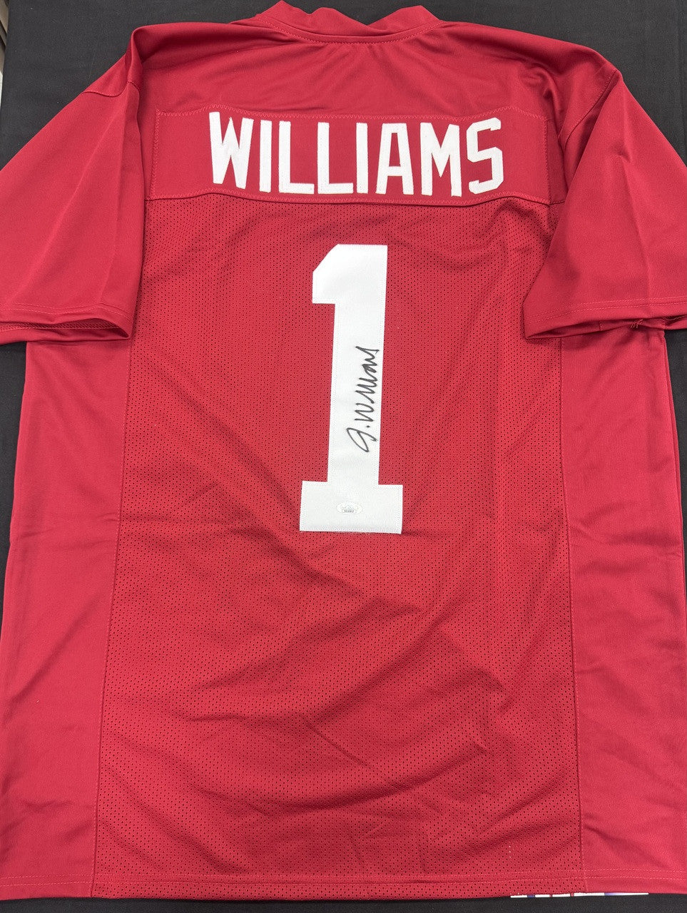 Jameson Williams Signed Autographed Custom Alabama Jersey JSA