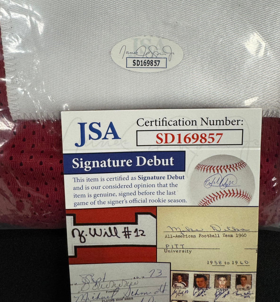 Jameson Williams Signed Autographed Custom Alabama Jersey JSA