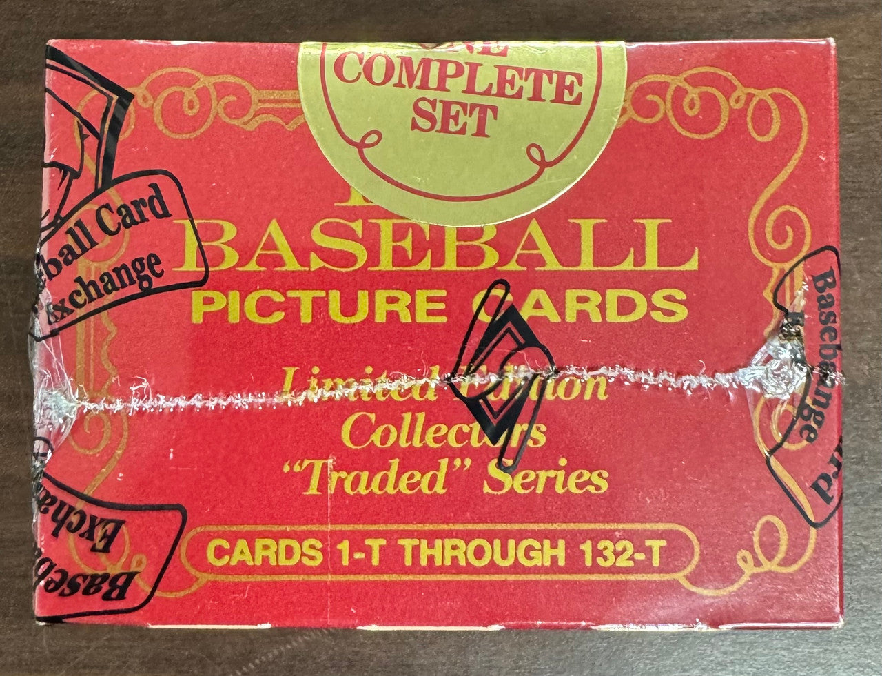 1984 Topps Traded Tiffany Complete Factory Set BBCE Wrapped Sealed Tape Intact