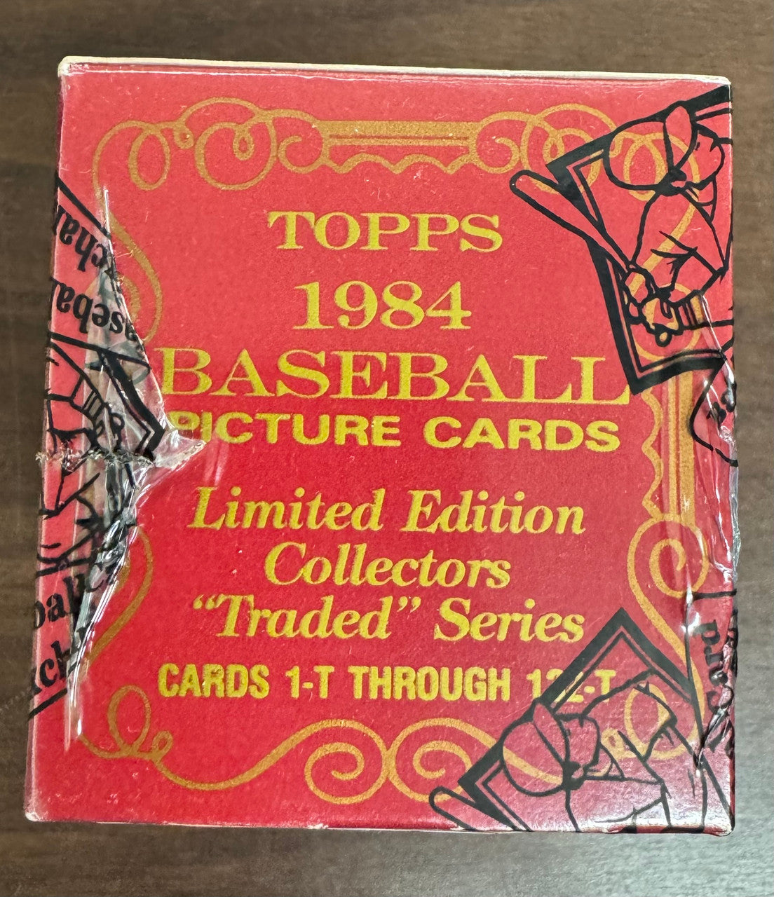 1984 Topps Traded Tiffany Complete Factory Set BBCE Wrapped Sealed Tape Intact