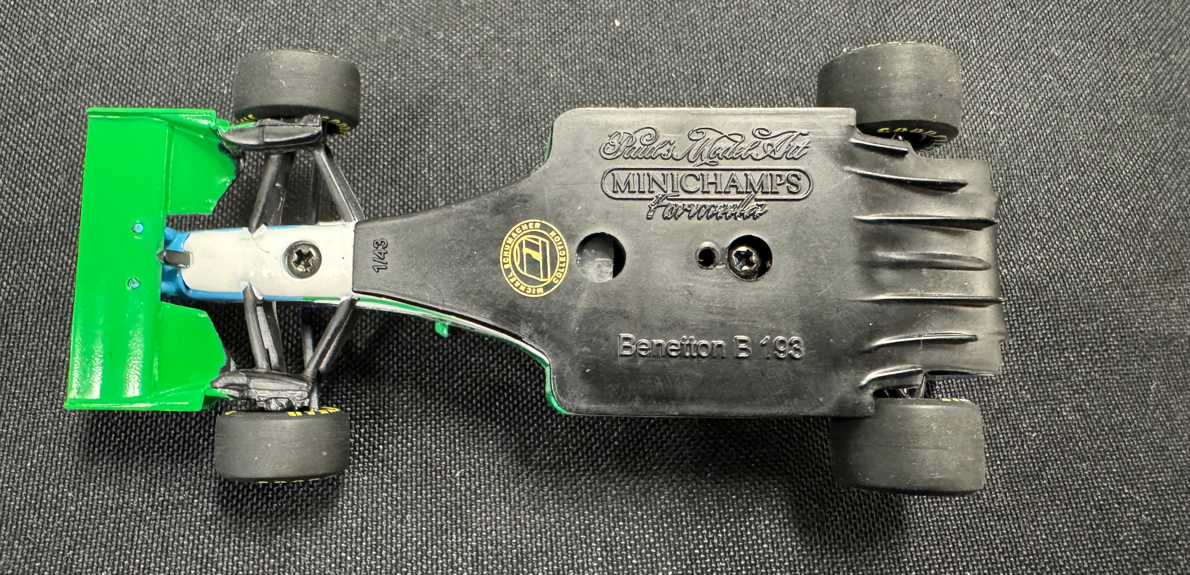 1994 Minichamps Schumacher Limited Edition Benetton B193 1/43 Indy Car