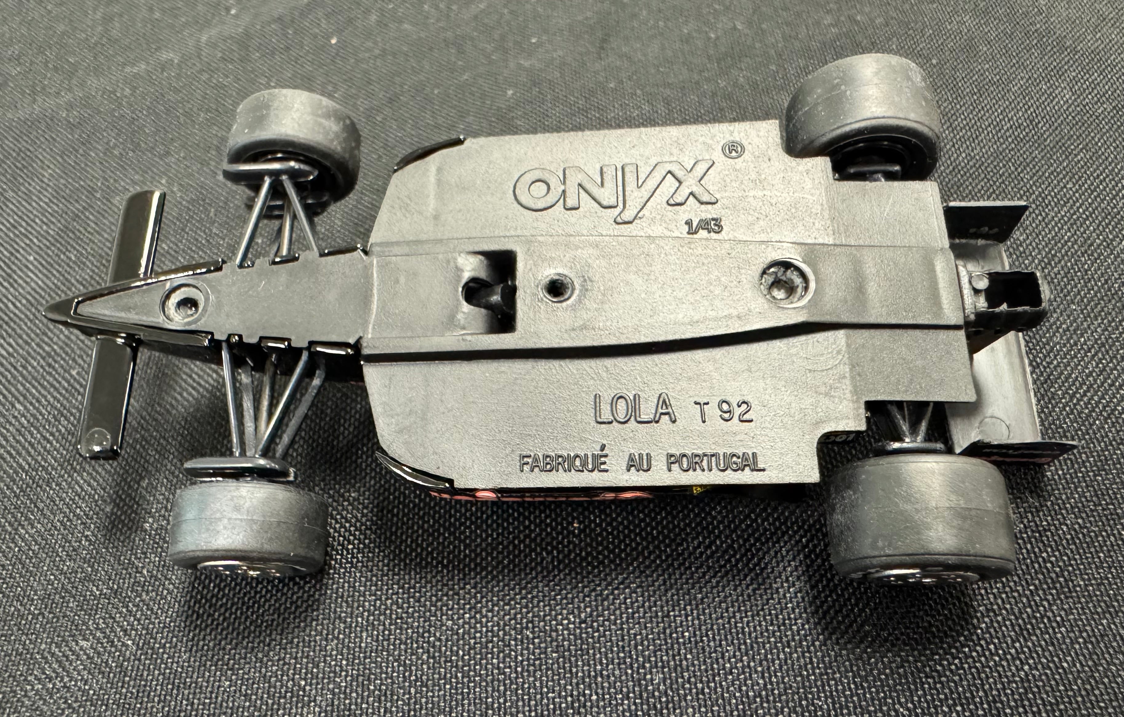 1992 Onyx A.J. Foyt Lola T92 1/43 Indy Car