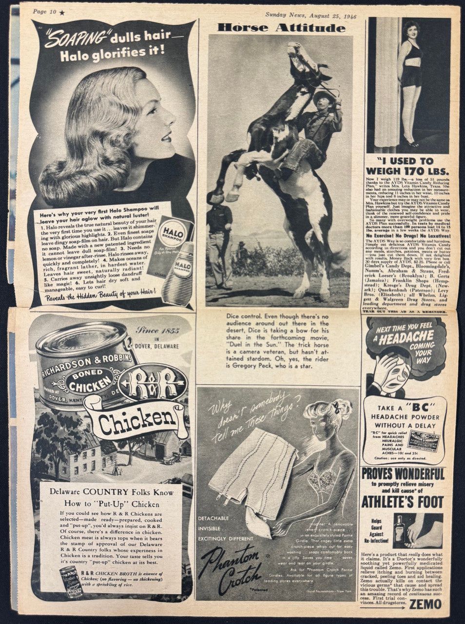 1946-47 Sunday News Baseball Pictures Lot Jackie Robinson Rookie Year