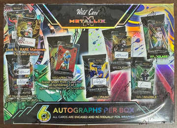 2025 Wild Card Metallix Pro-Look Football Hobby Box