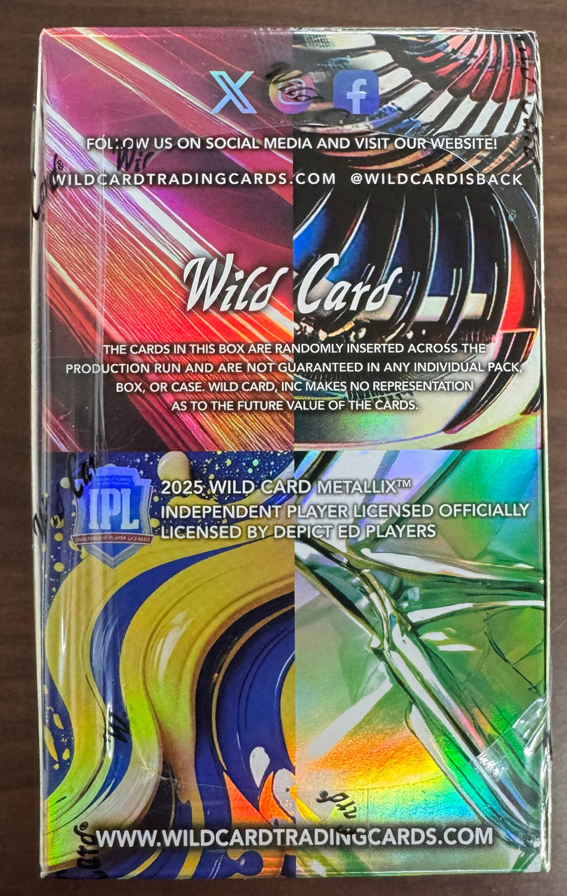 2025 Wild Card Metallix Pro-Look Football Hobby Box