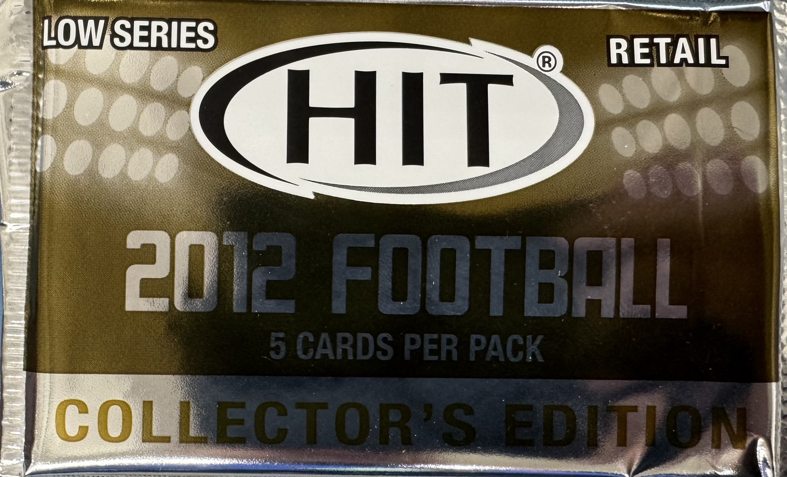 2012 Sage Hit Football Collector's Edition Low Series Retail Pack