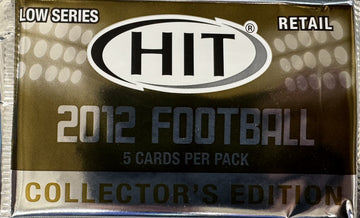 2012 Sage Hit Football Collector's Edition Low Series Retail Pack