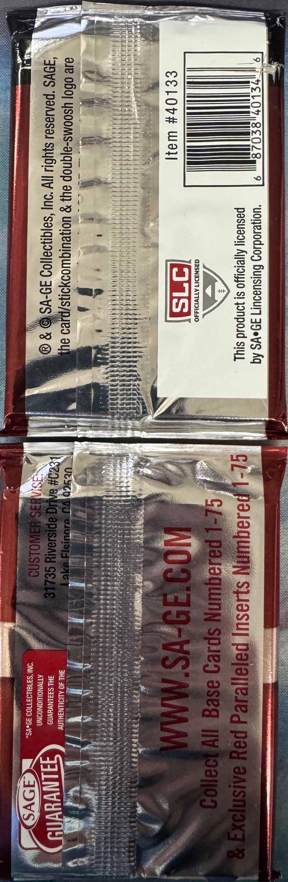 2012 Sage Hit Football Low Series Value Pack READ