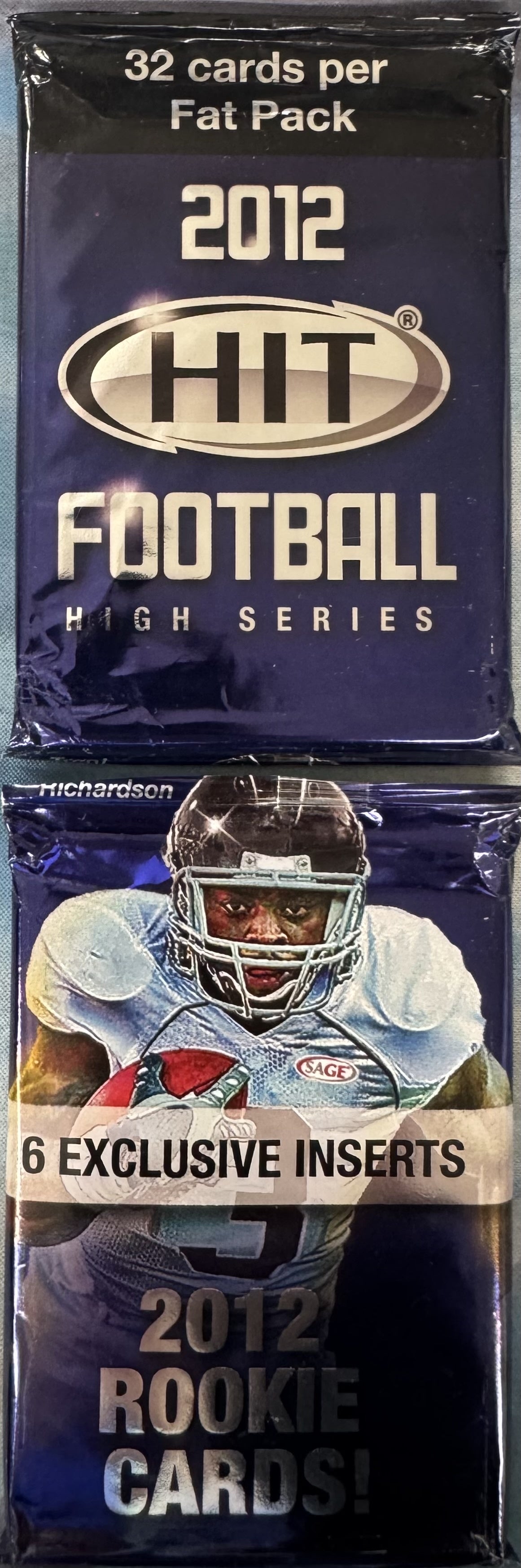2012 Sage Hit Football High Series Value Pack READ