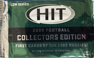 2009 Sage Hit Football Low Series Collectors Edition Retail Pack
