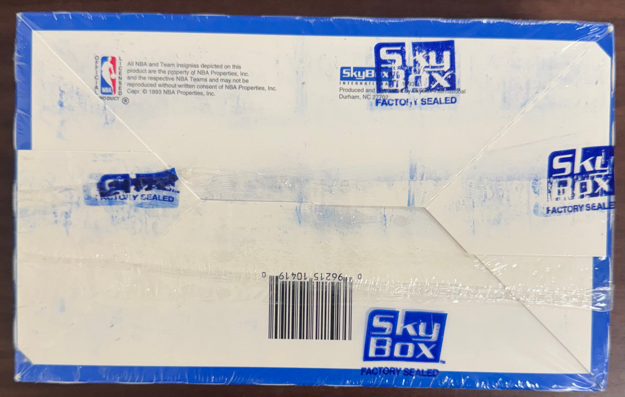 1993-94 SkyBox NBA Hoops Series 1 Wax Box Factory Sealed