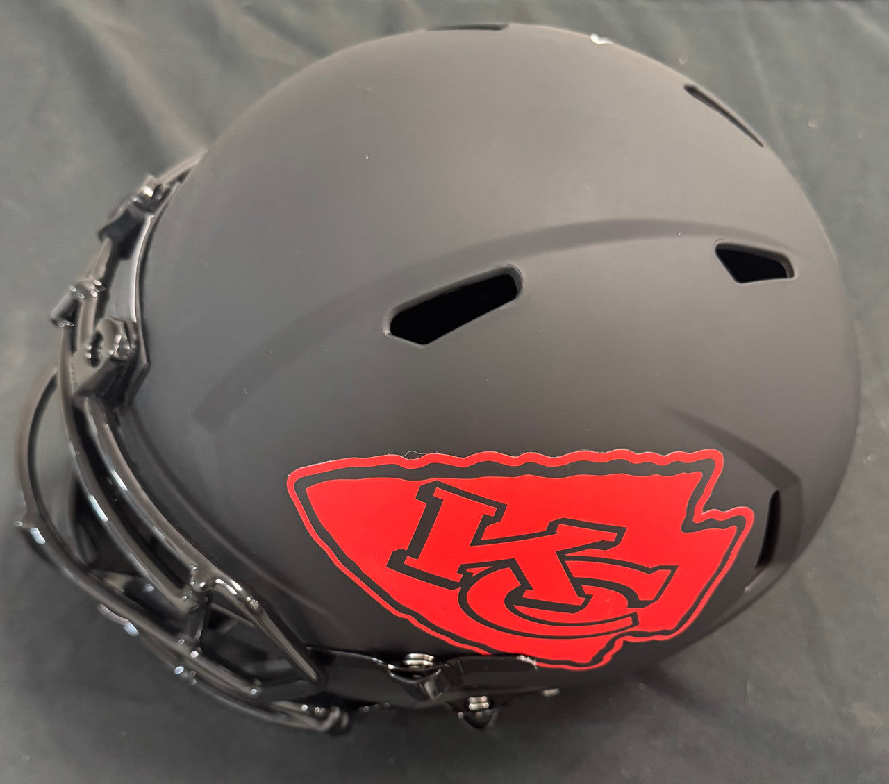 Tyreek Hill Signed Autographed Chiefs Eclipse Rep FS Helmet Beckett