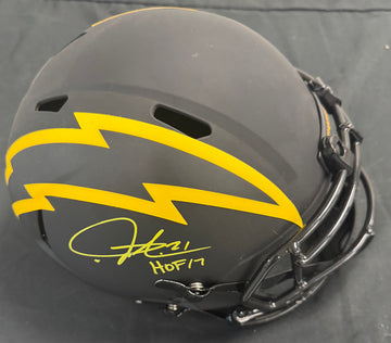 LaDainian Tomlinson Signed Autographed Eclipse Chargers FS Rep Helmet Beckett