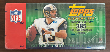 2002 Topps Football Complete Set Factory Sealed