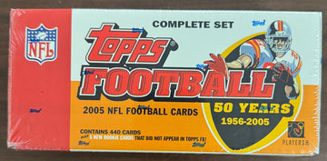 2005 Topps Football Complete Set Factory Sealed 50 Years