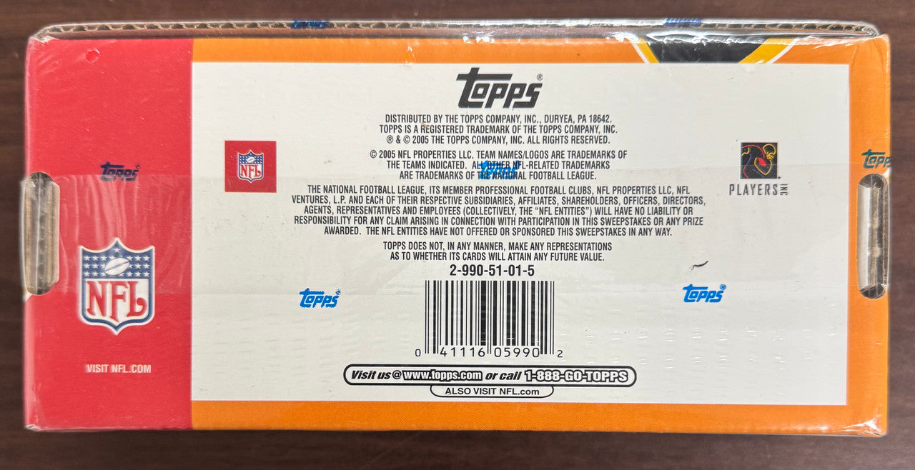 2005 Topps Football Complete Set Factory Sealed 50 Years