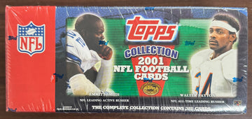 2001 Topps Football Complete Set Factory Sealed