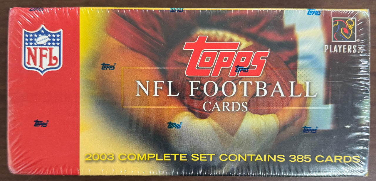 2003 Topps Football Complete Set Factory Sealed