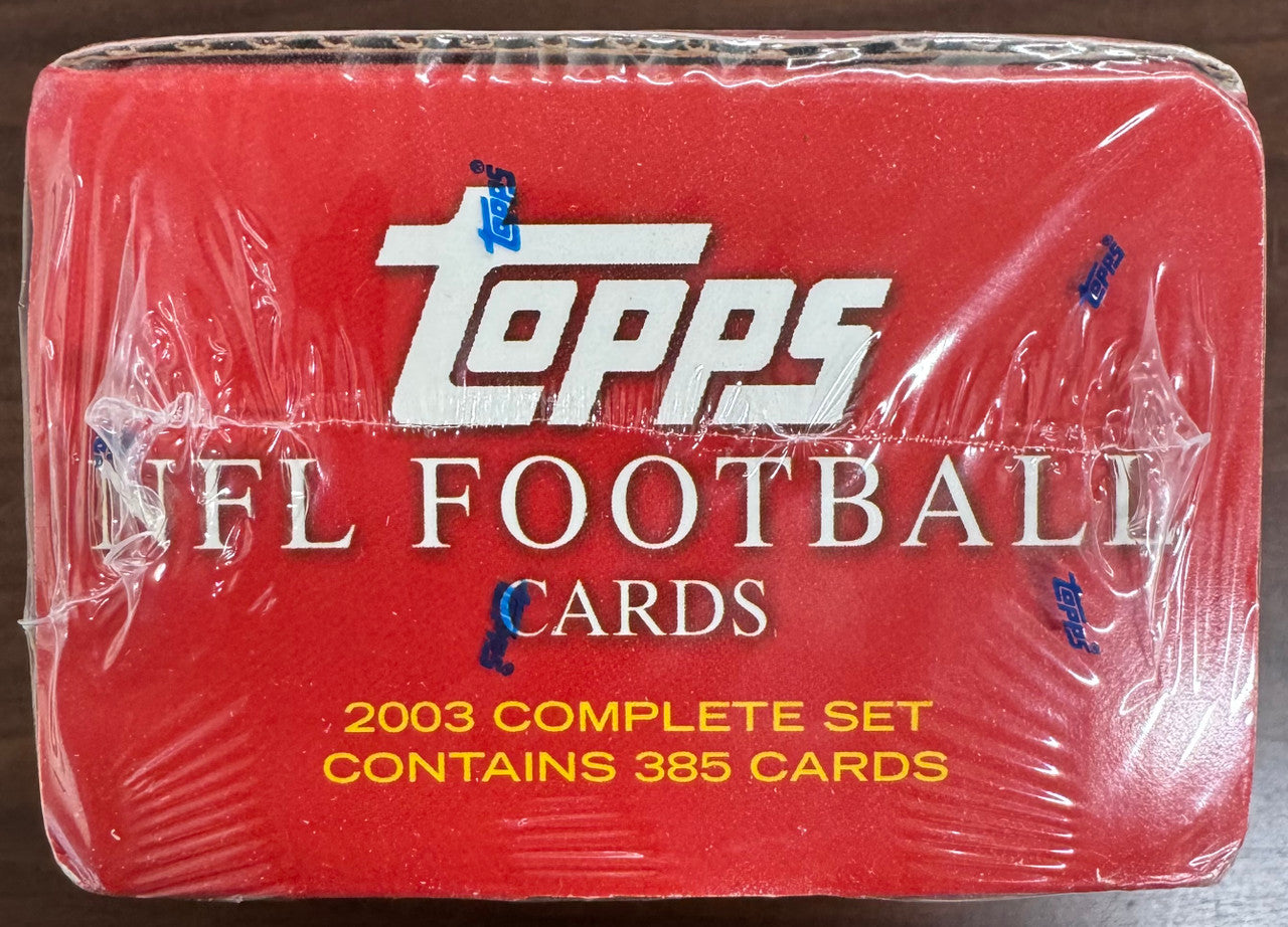 2003 Topps Football Complete Set Factory Sealed