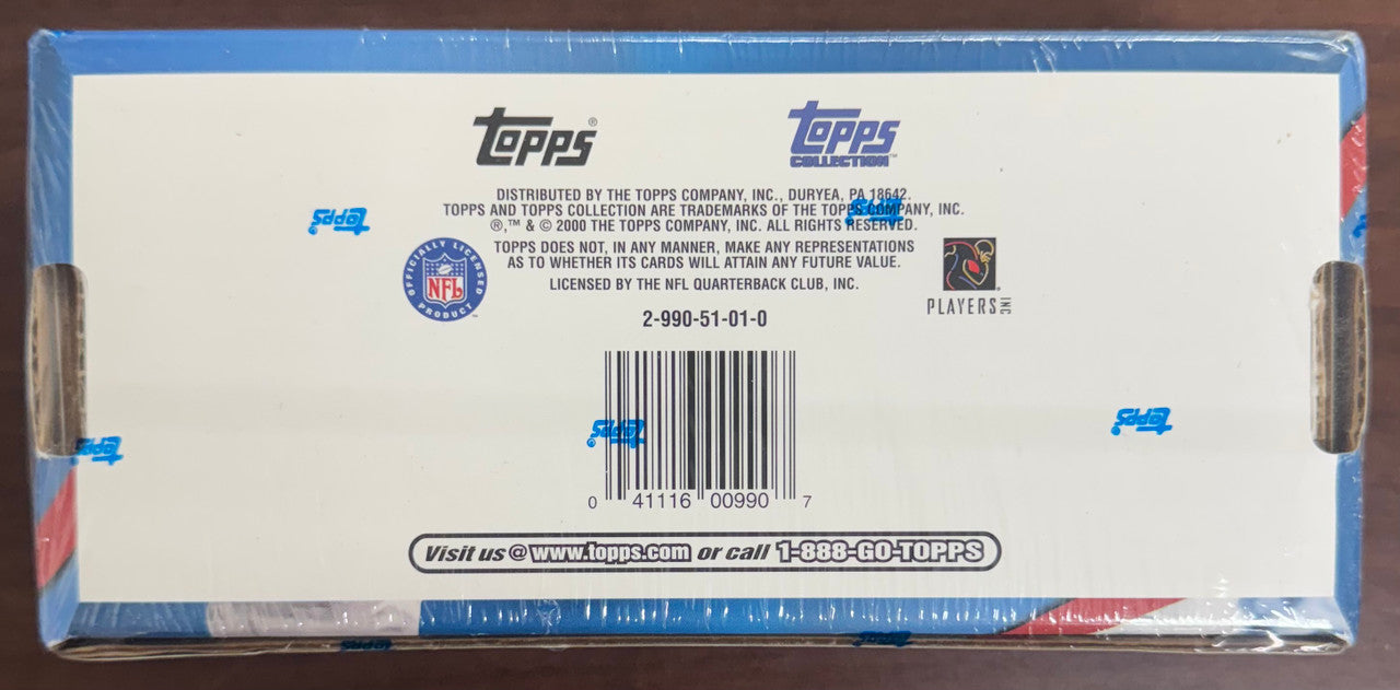 2000 Topps Football Complete Set Factory Sealed