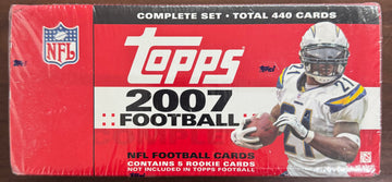 2007 Topps Football Complete Set Factory Sealed