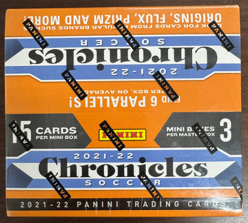 2021/22 Panini Chronicles Soccer T-Mall Box