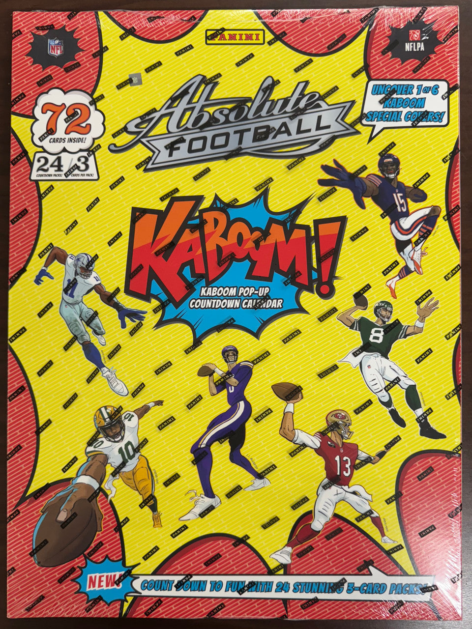 2024 Panini Absolute Football KABOOM! Countdown Calendar