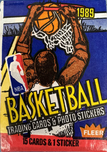 1989/90 Fleer Hobby Basketball Pack