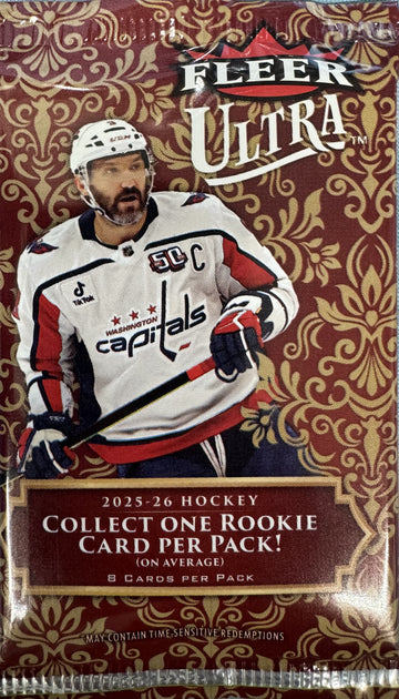 2025-26 Upper Deck Fleer Ultra Hockey Hobby Pack