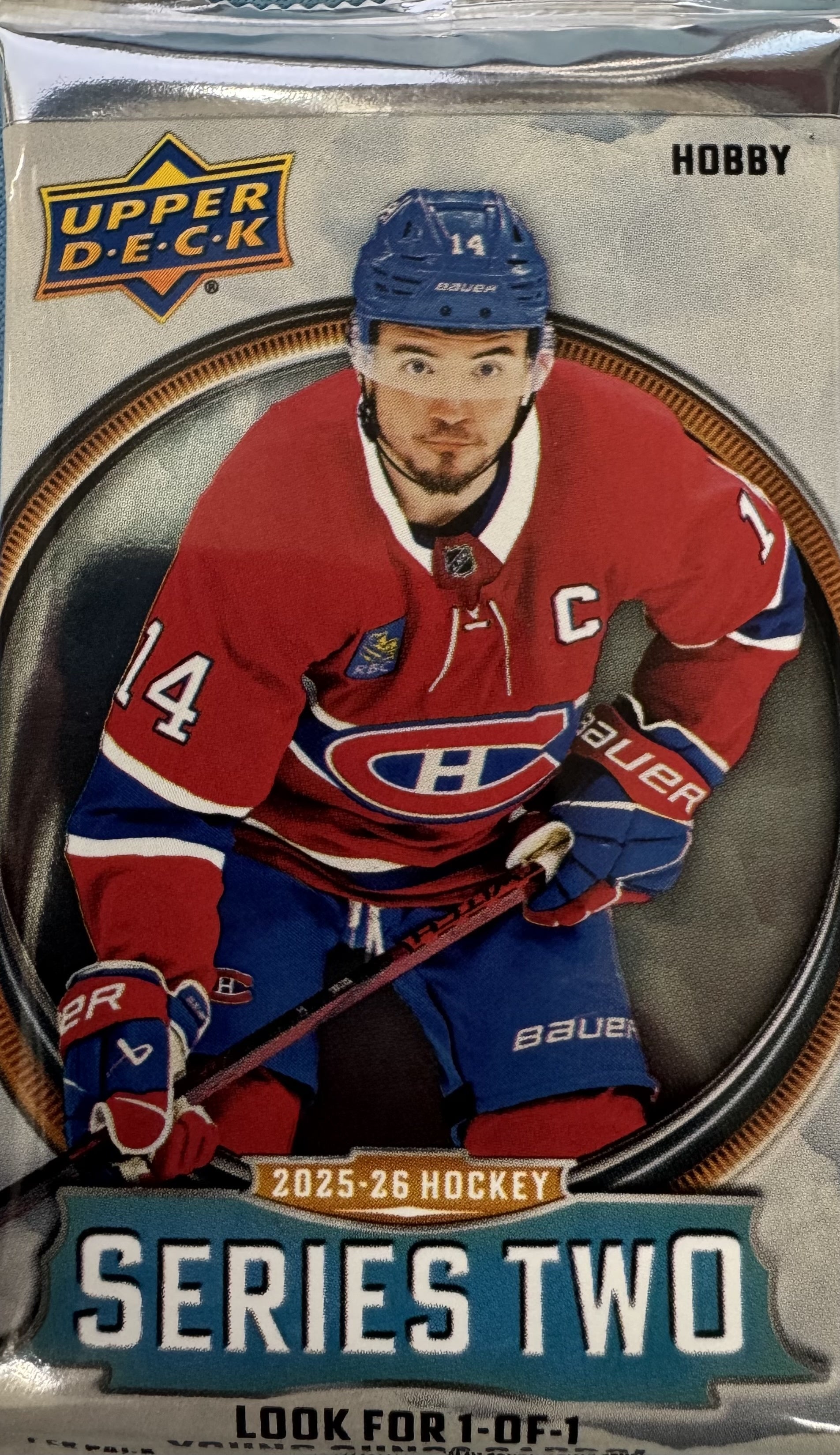 2025-26 Upper Deck Hockey Series 2 Hobby Pack