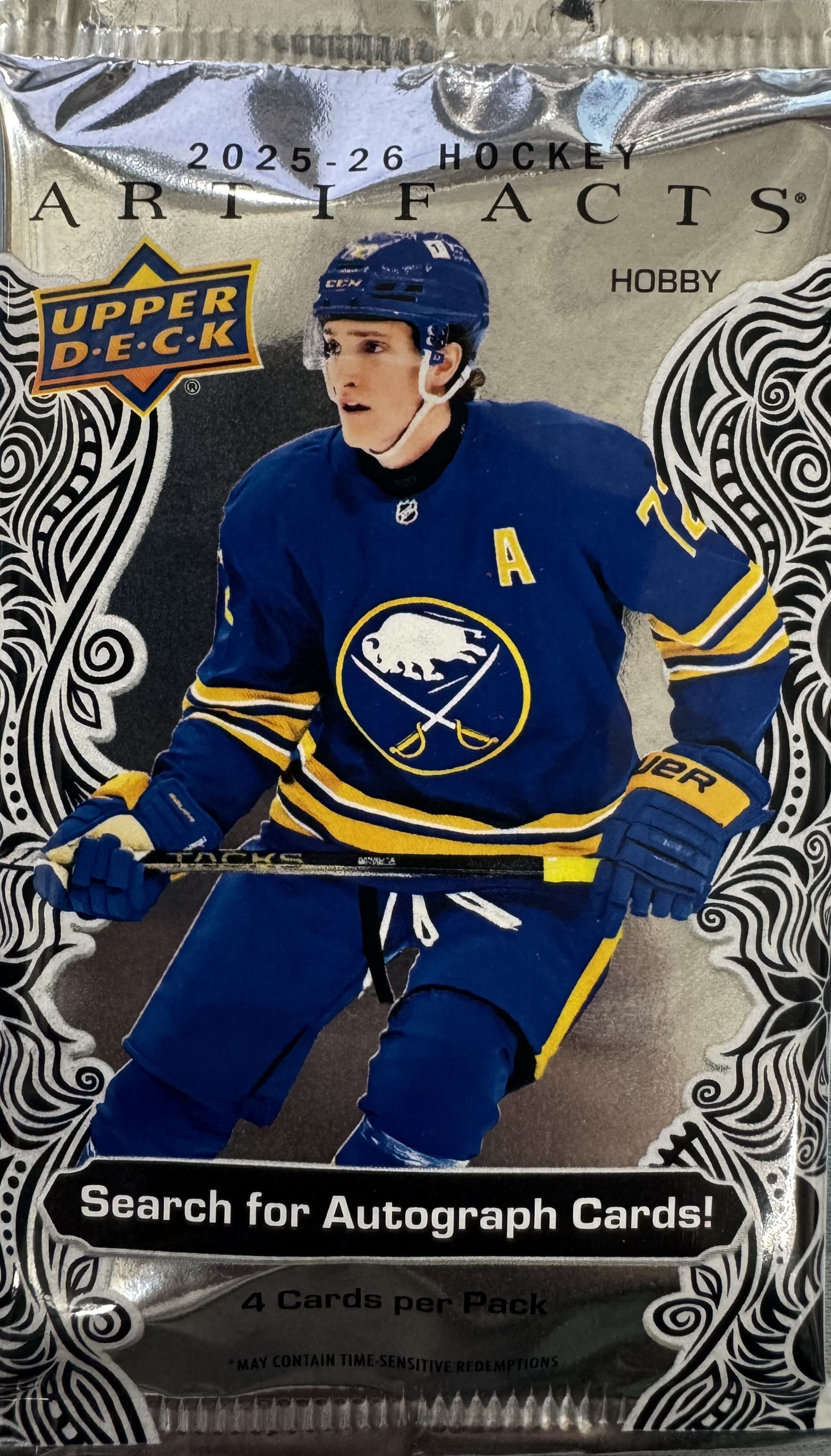 2025/26 Upper Deck Artifacts Hockey Hobby Pack
