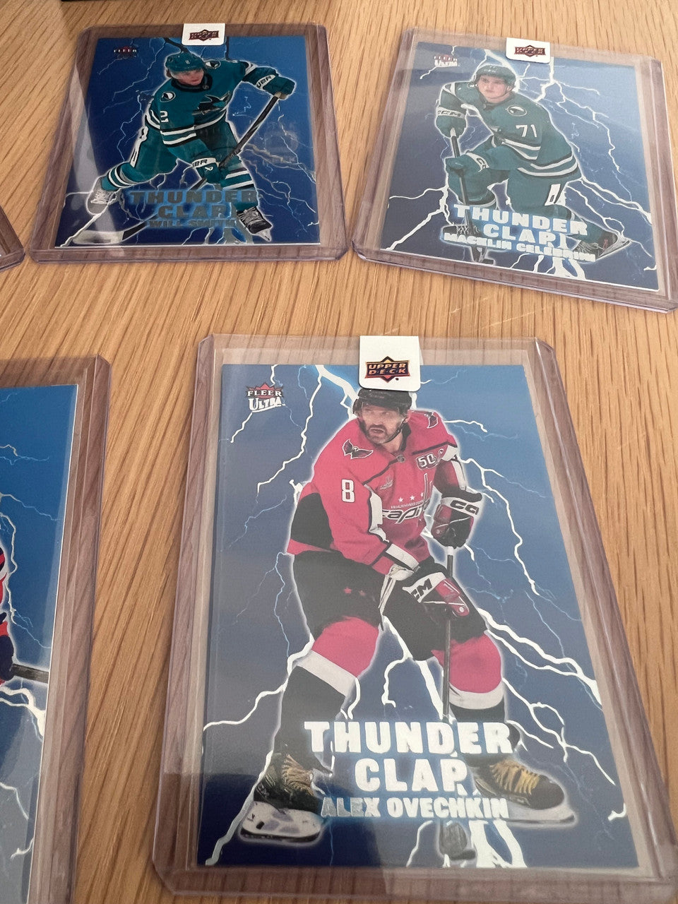 2025 Upper Deck CDD Fleer Ultra Thunder Clap 5 Card Complete Set
