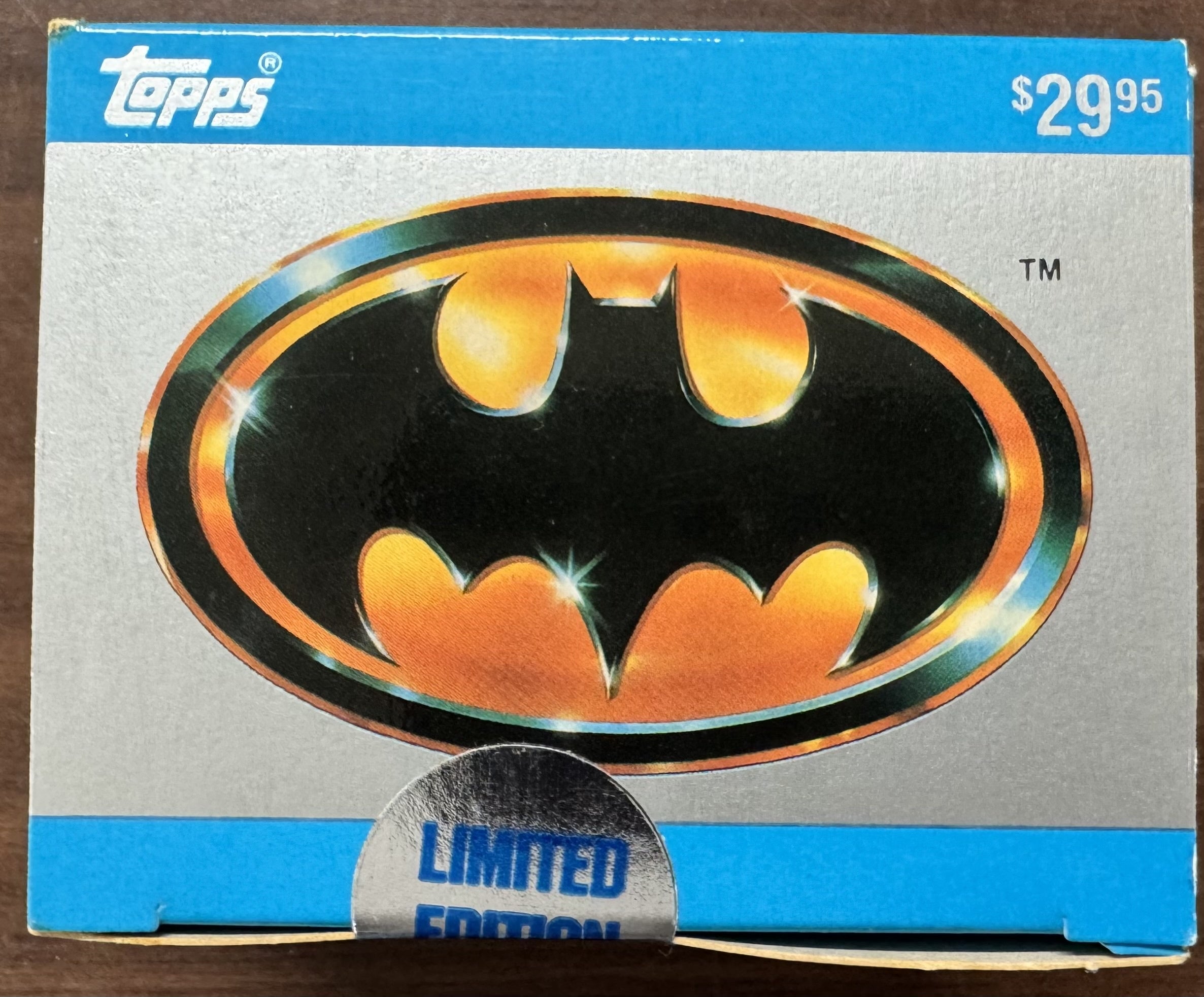 1989 Topps Batman The Movie Series 2 Limited Edition Factory Sealed
