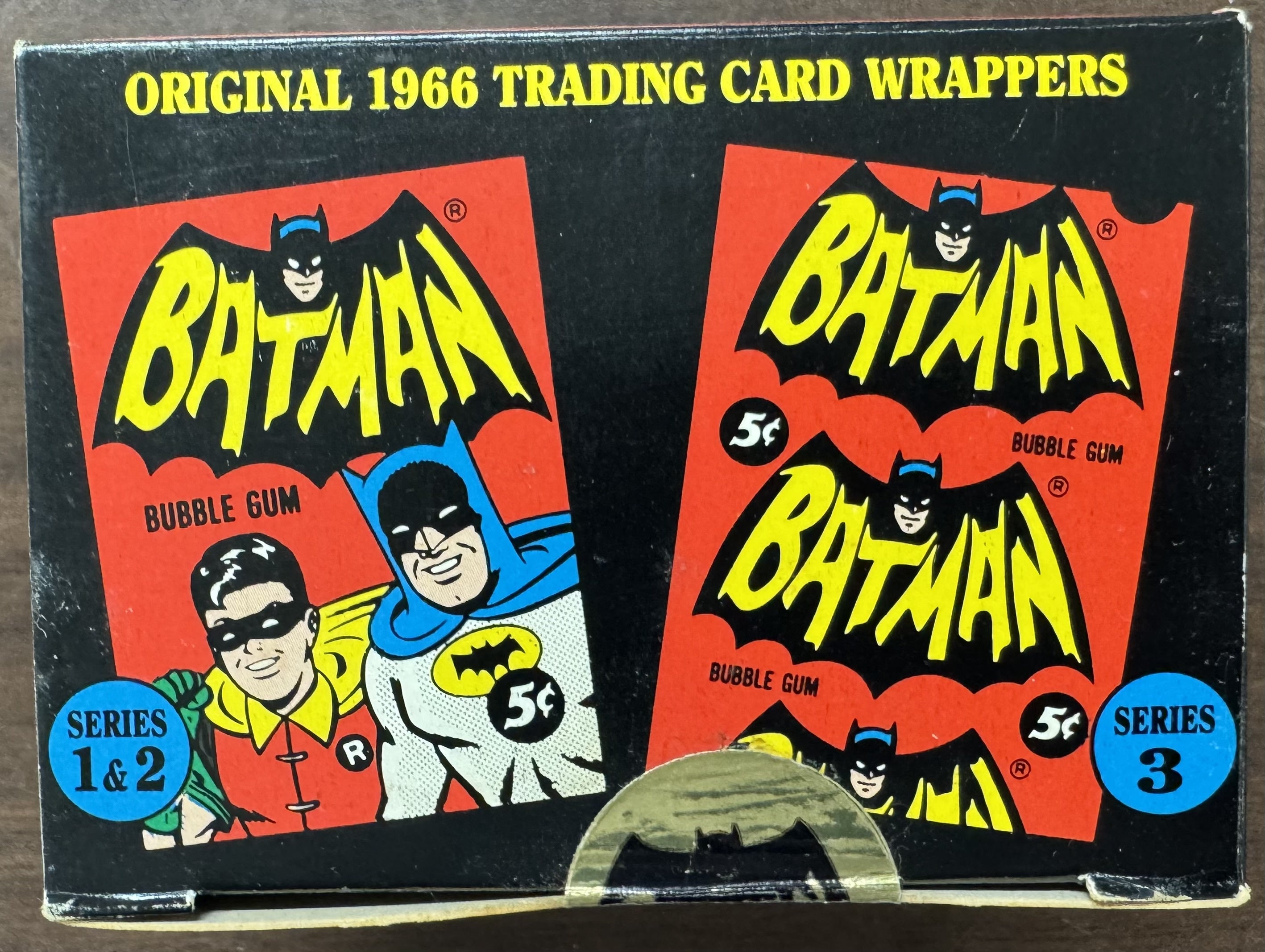 1989 Topps 1966 Batman Set Deluxe Reissue Edition Factory Sealed