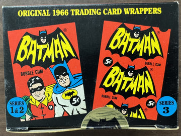 1989 Topps 1966 Batman Set Deluxe Reissue Edition Factory Sealed