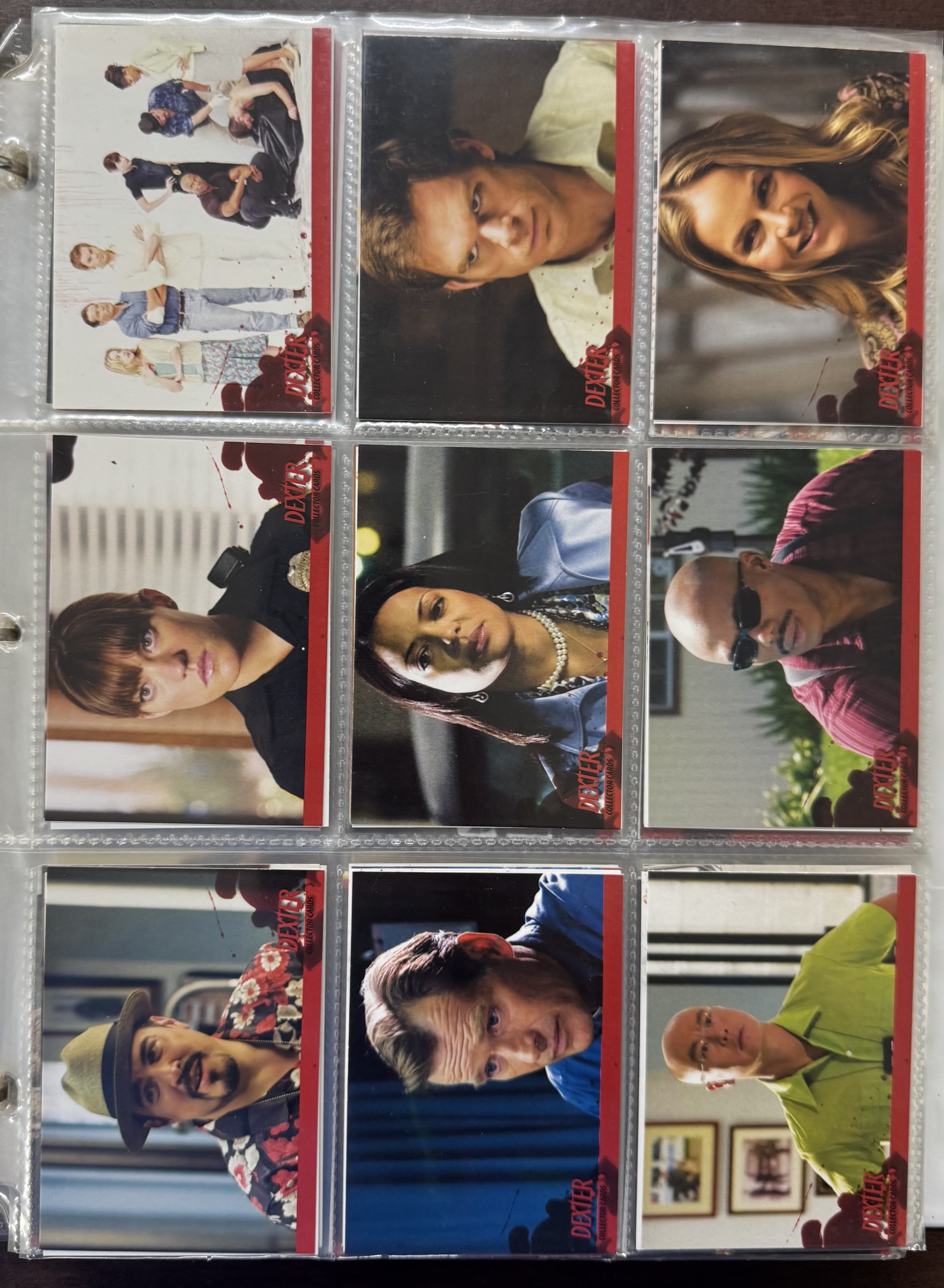 2009/15 Breygent Dexter Seasons 1-8 Complete Card Sets W/ Inserts