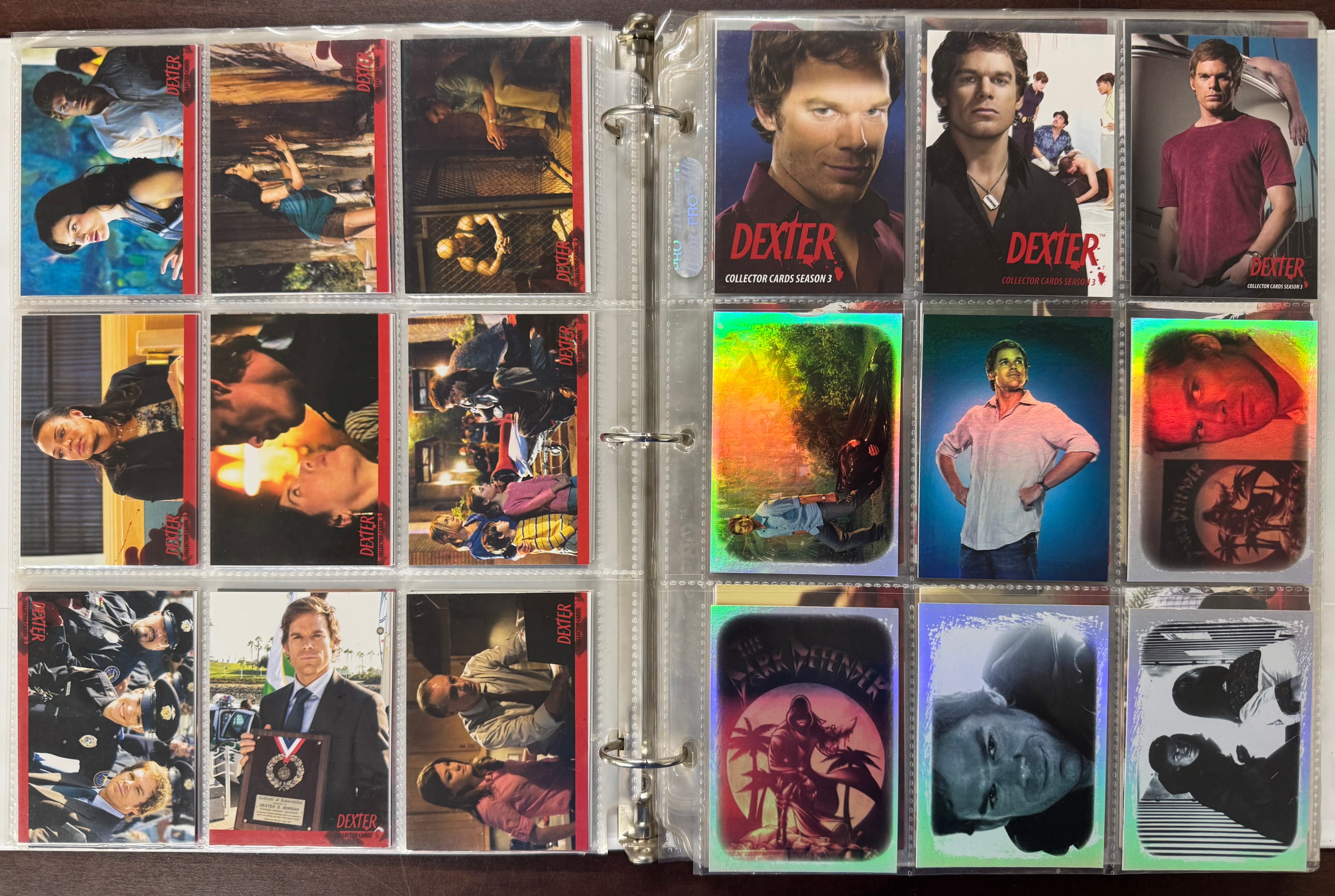 2009/15 Breygent Dexter Seasons 1-8 Complete Card Sets W/ Inserts