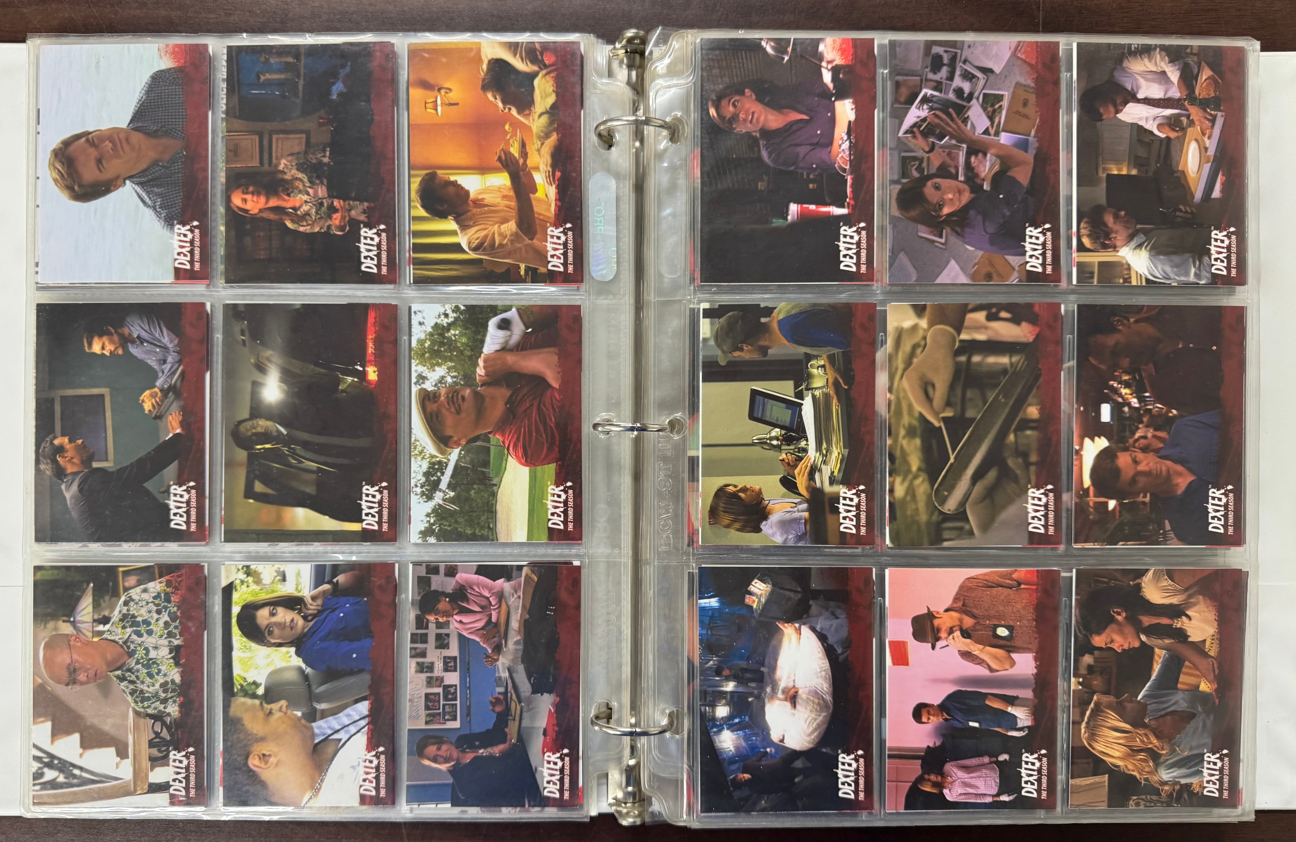 2009/15 Breygent Dexter Seasons 1-8 Complete Card Sets W/ Inserts