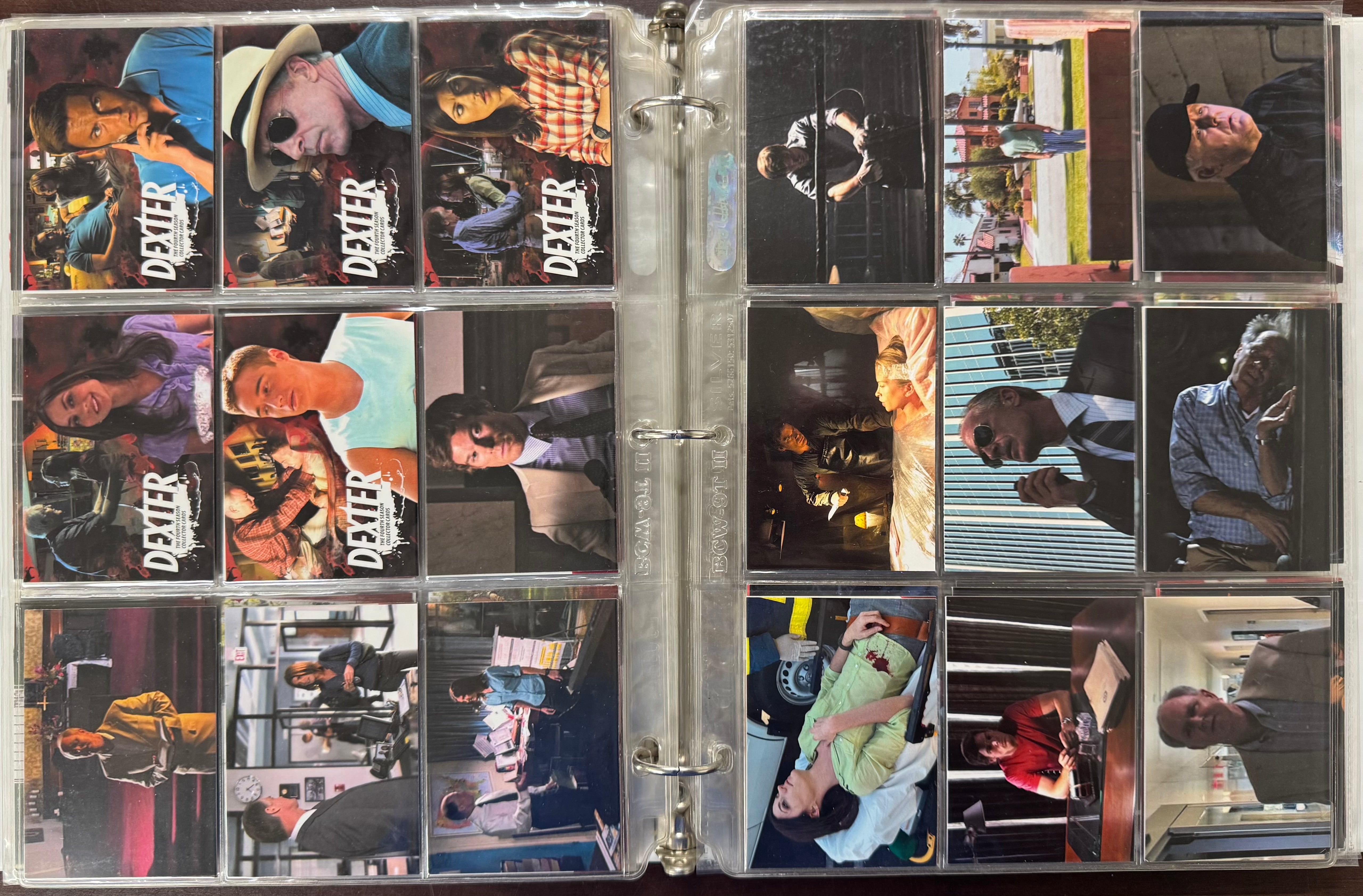 2009/15 Breygent Dexter Seasons 1-8 Complete Card Sets W/ Inserts