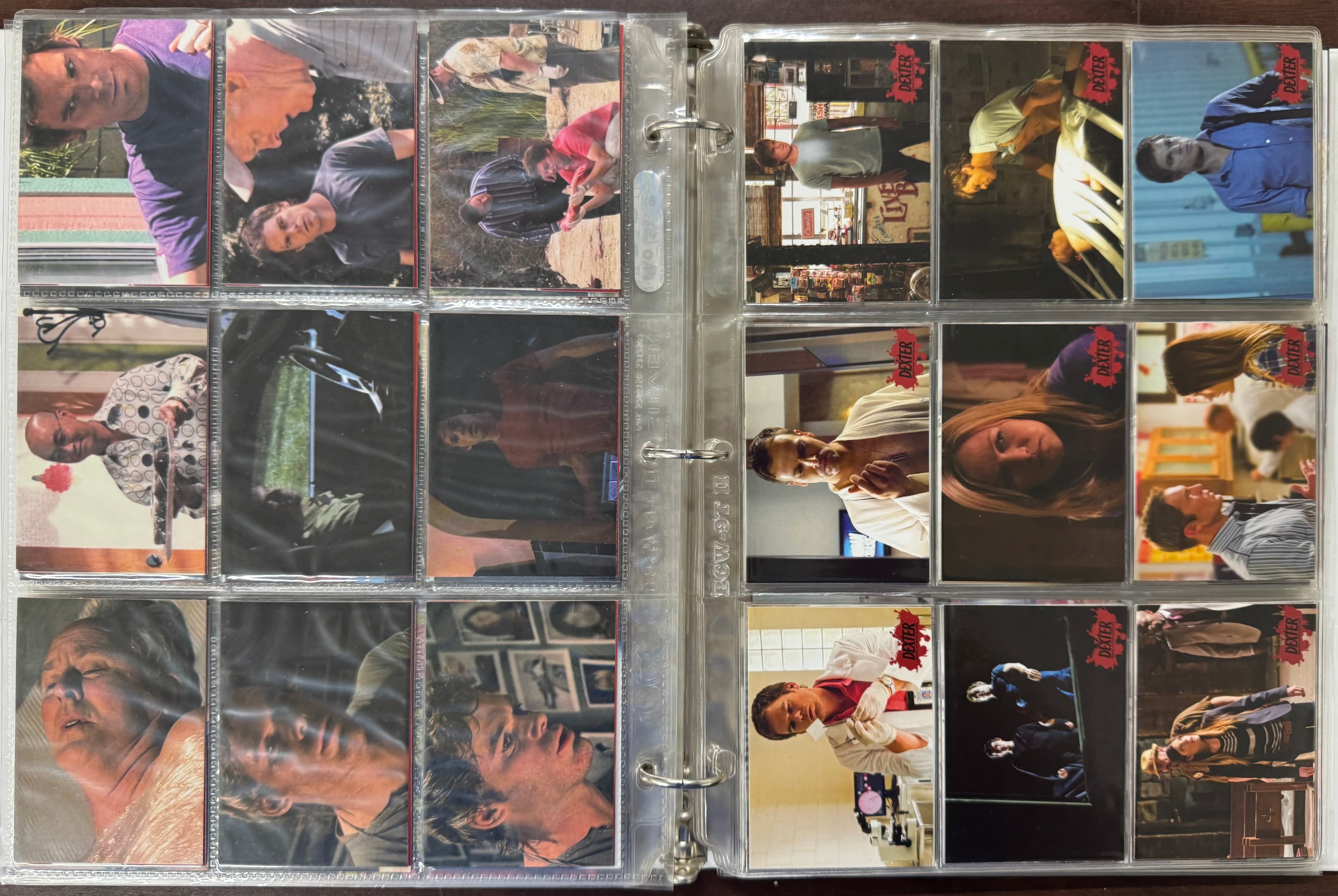2009/15 Breygent Dexter Seasons 1-8 Complete Card Sets W/ Inserts