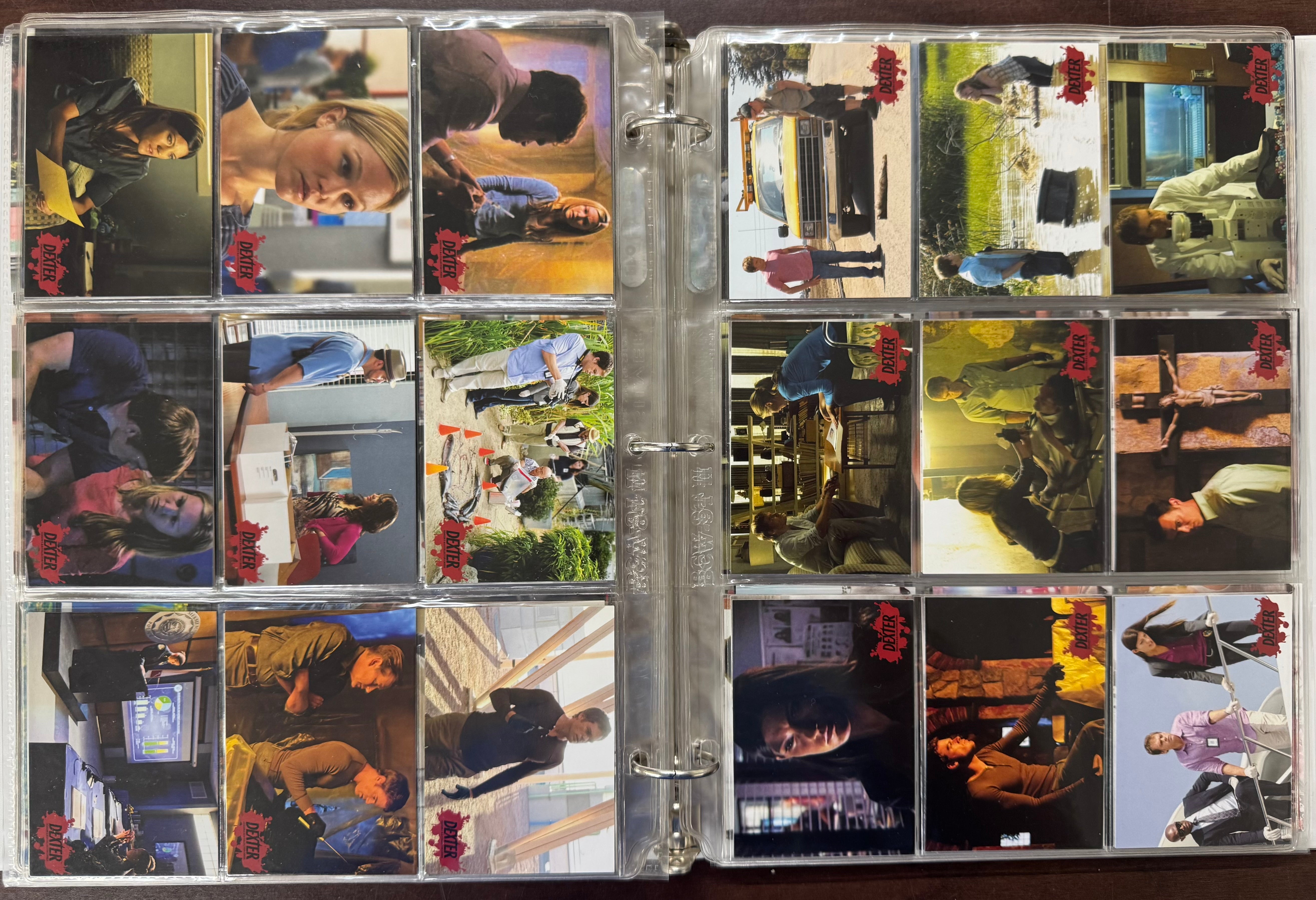 2009/15 Breygent Dexter Seasons 1-8 Complete Card Sets W/ Inserts