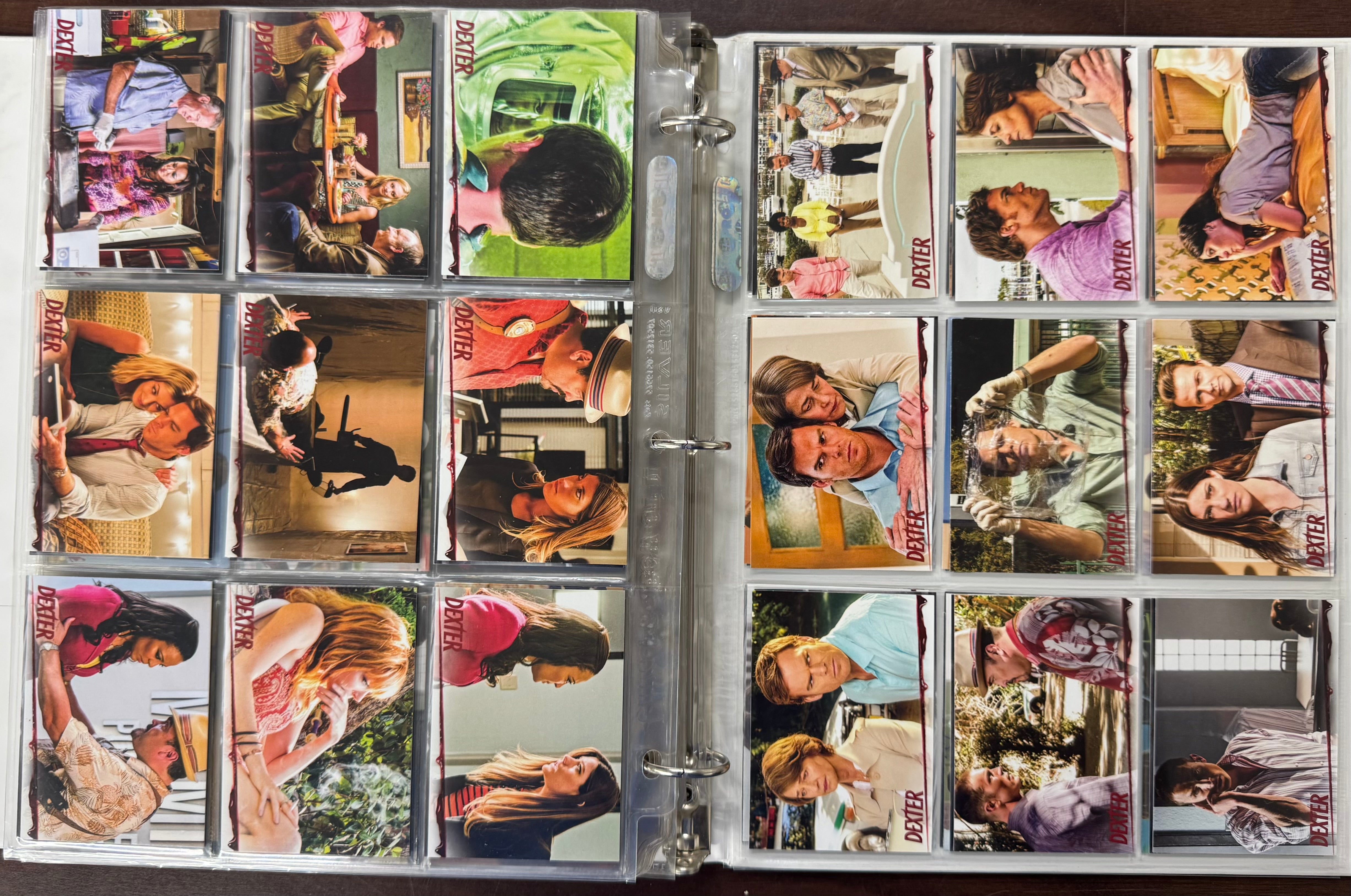 2009/15 Breygent Dexter Seasons 1-8 Complete Card Sets W/ Inserts