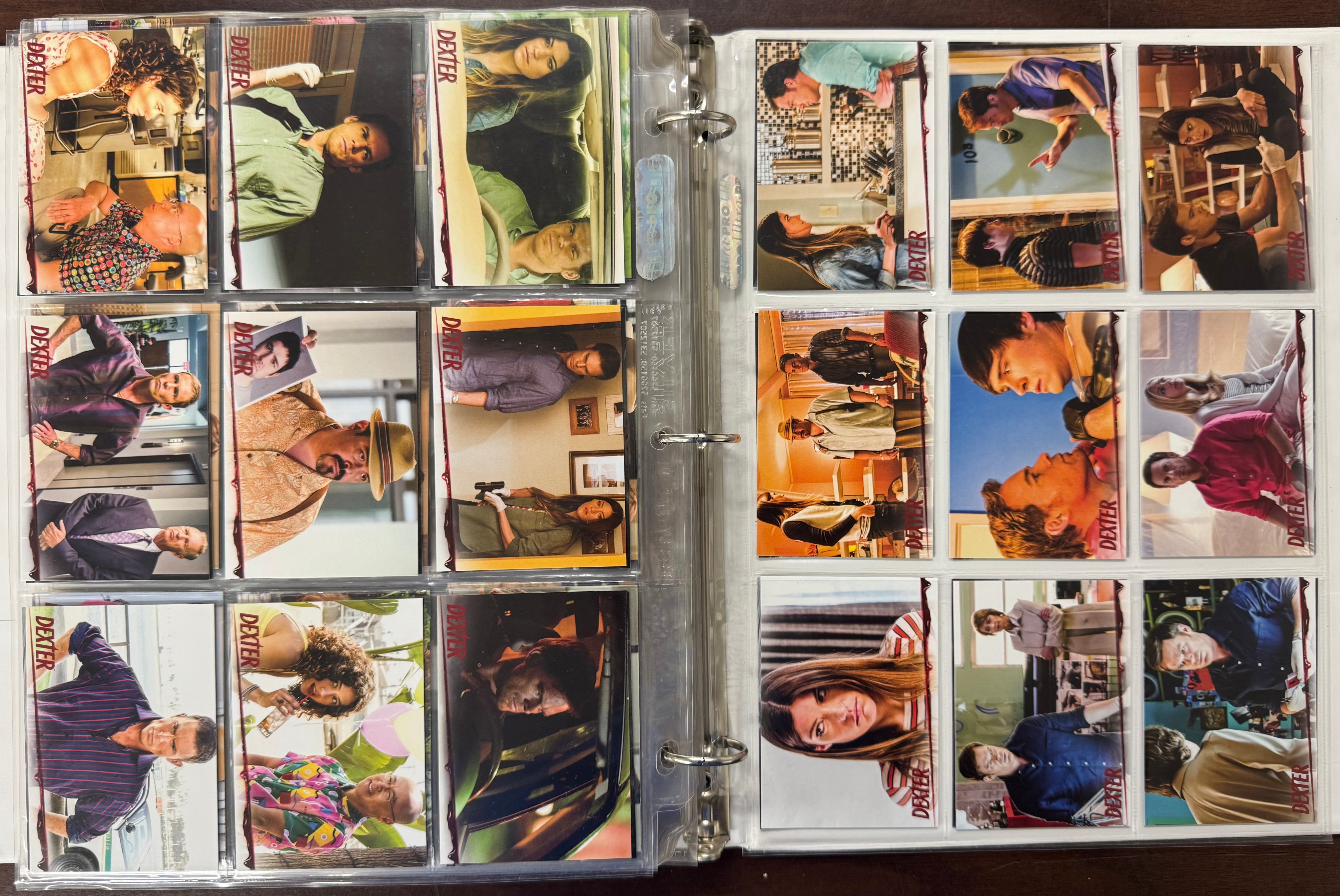 2009/15 Breygent Dexter Seasons 1-8 Complete Card Sets W/ Inserts