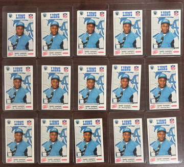 1989 Oscar Mayer Barry Sanders Rookie RC Lot of 50 NM