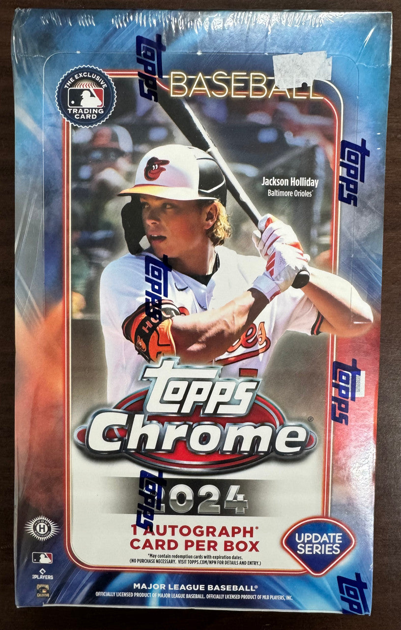 2024 Topps Chrome Update Series Baseball Hobby Box