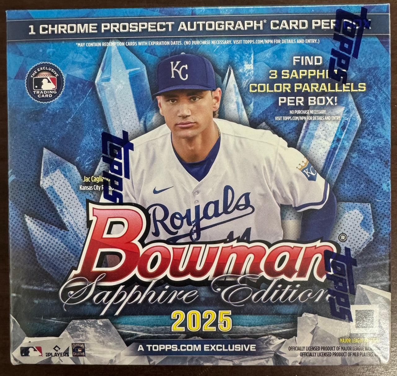 2025 Bowman Baseball Sapphire Edition Hobby Box