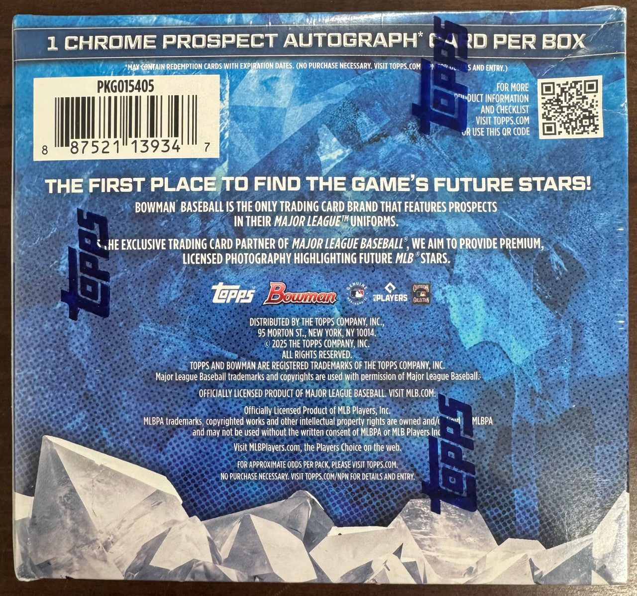2025 Bowman Baseball Sapphire Edition Hobby Box