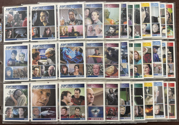 2011 Rittenhouse Star Trek The Next Generation Series 1-2 Complete Sets (180)